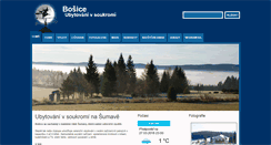 Desktop Screenshot of bosice.net